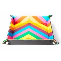 Folding Dice Tray - Rainbow